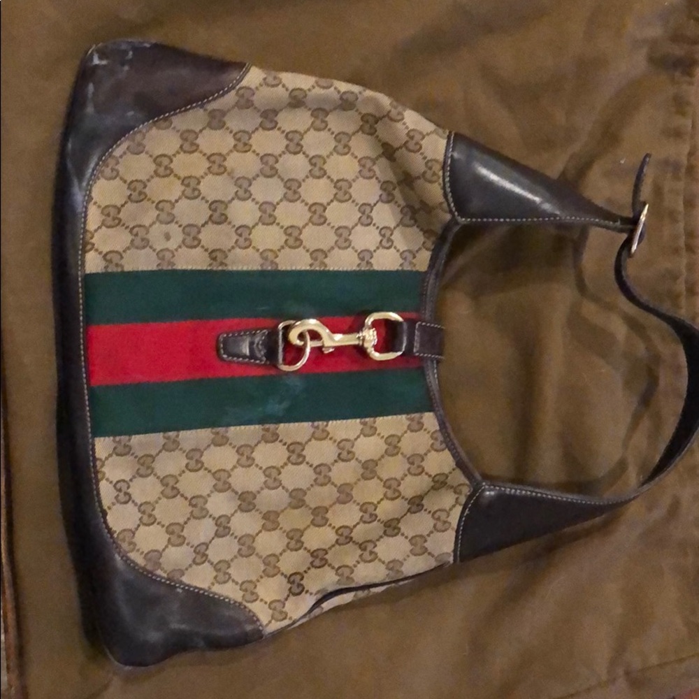 Authentic Gucci Jackie hobo bag